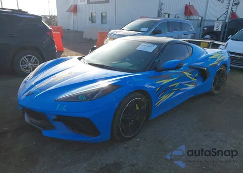 2021 Chevrolet Corvette Stingray Rwd 1Lt z USA, uszkodzony, nr VIN 1G1YA2D49M5112936